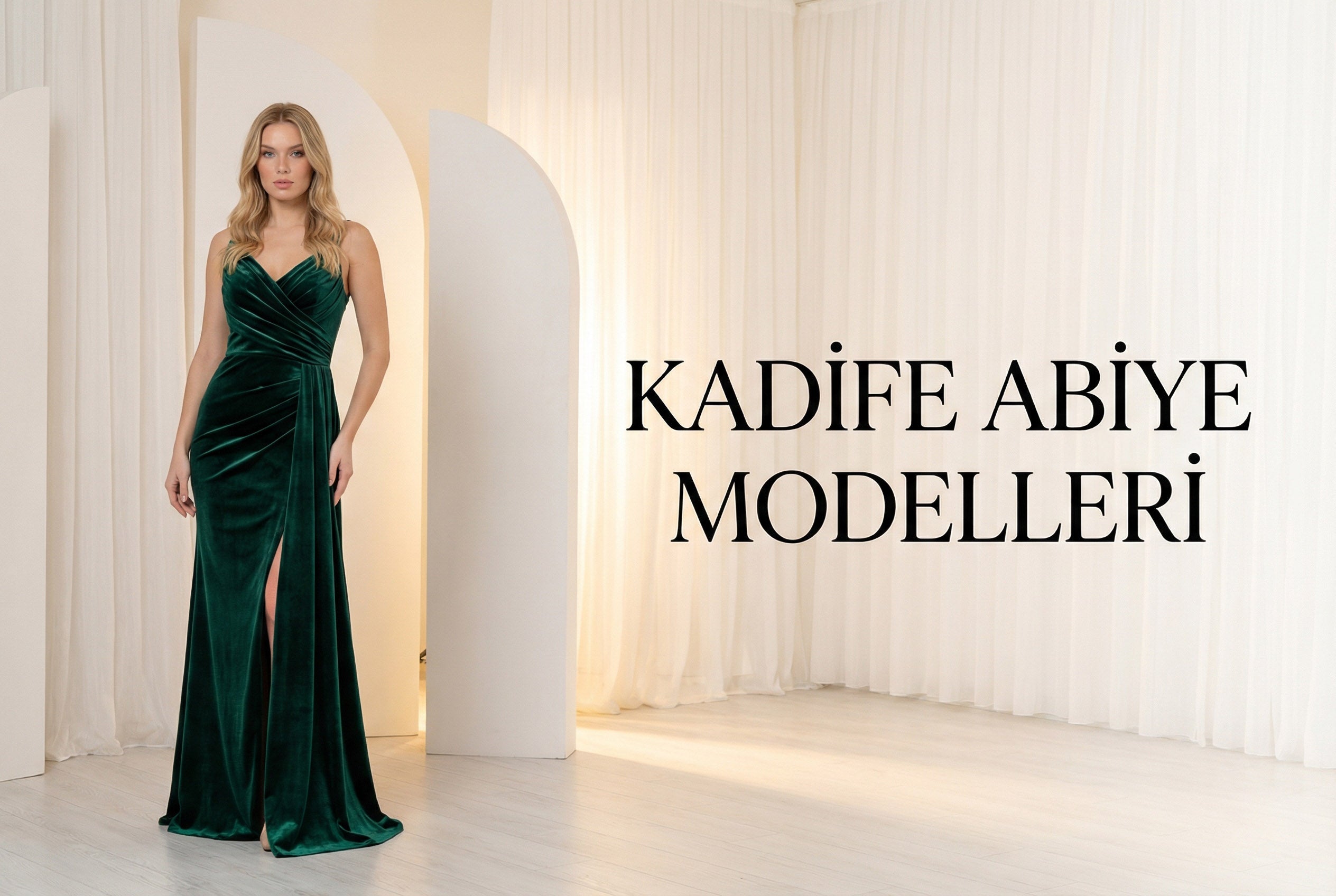 Kadife Elbise, Kadife Abiye Modelleri