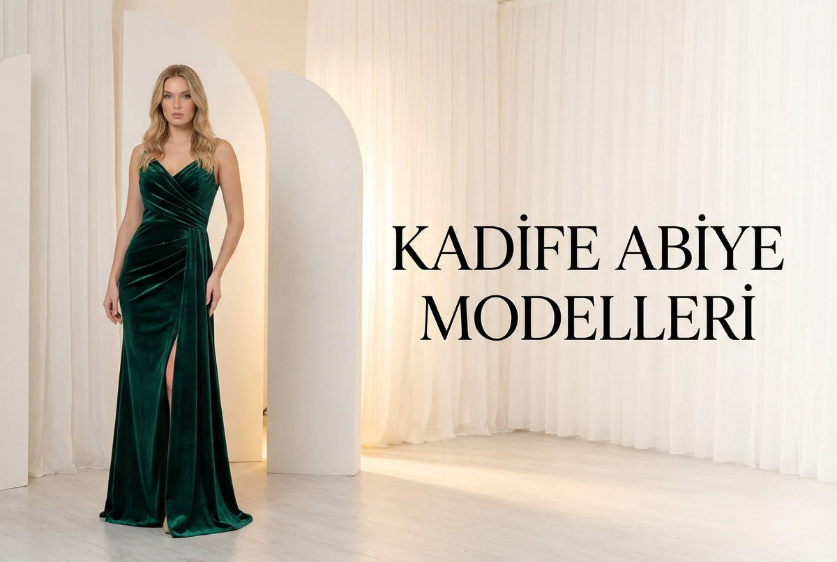 Kadife elbise ve abiye koleksiyonu - The ZKS
