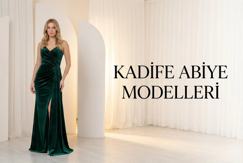 Kadife elbise ve abiye koleksiyonu - The ZKS