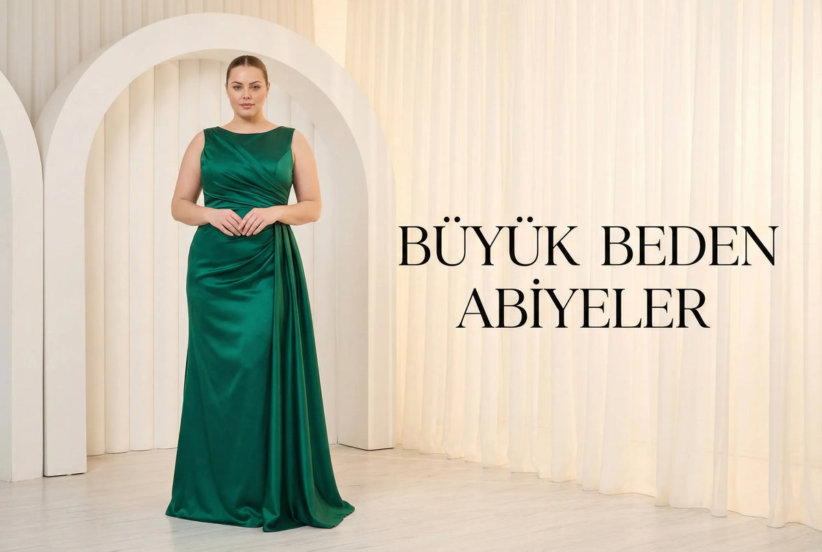 Büyük beden abiyeler koleksiyonu - The ZKS