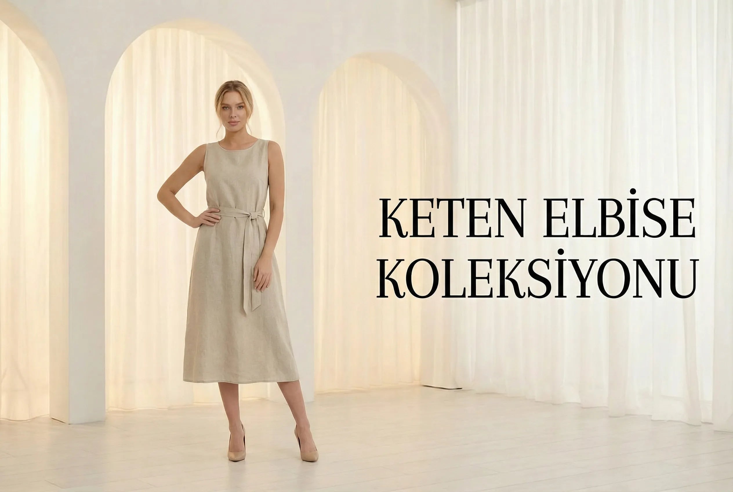 Keten elbise koleksiyonu - The ZKS