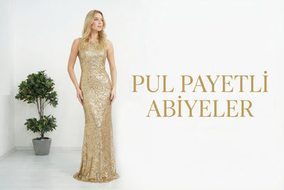 Pullu Payetli Abiyeler