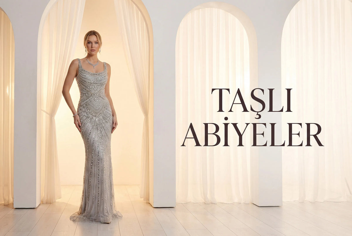 Taşlı abiyeler koleksiyonu - The ZKS
