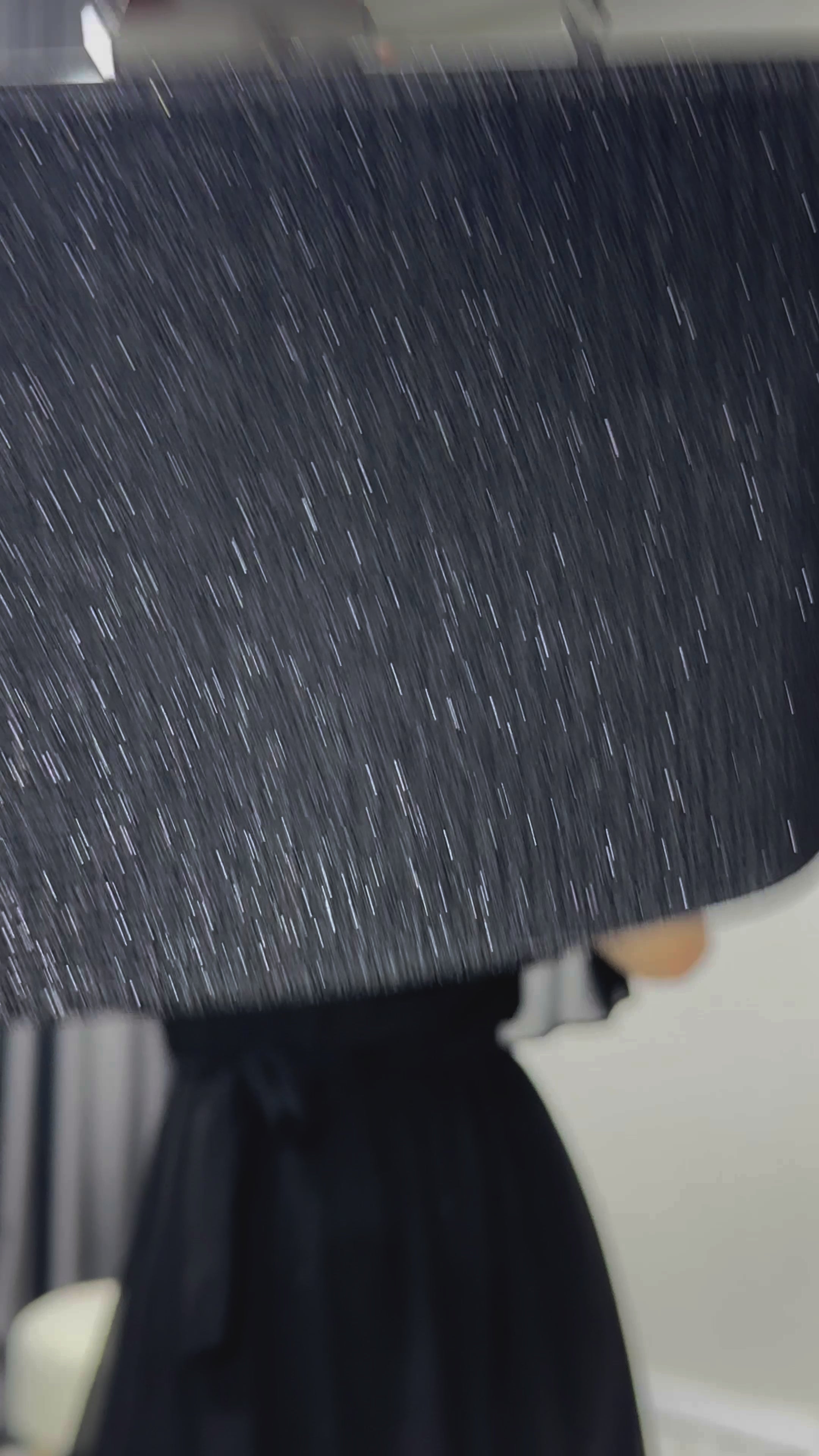 Siyah Madonna Carmen Fırfır Yaka Büyük Beden Şifon Elbise

