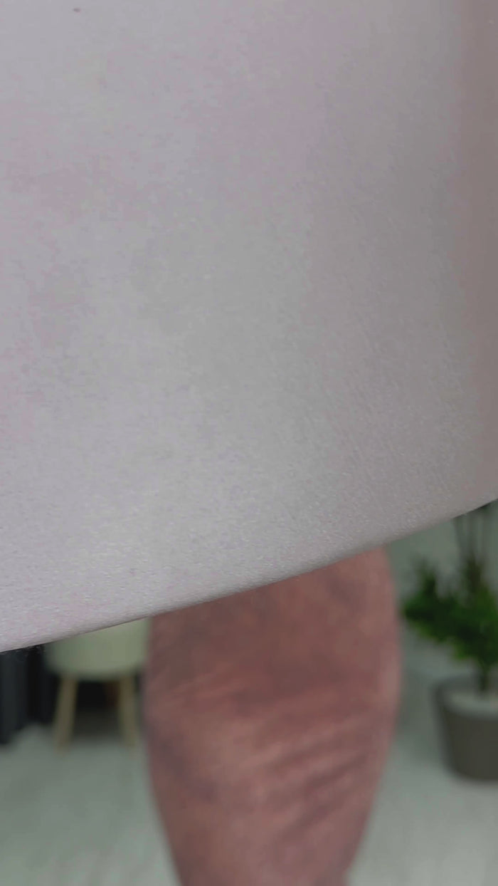 Pudra Kare Yaka Simli Midi Kalem Abiye Elbise Yeni Desen