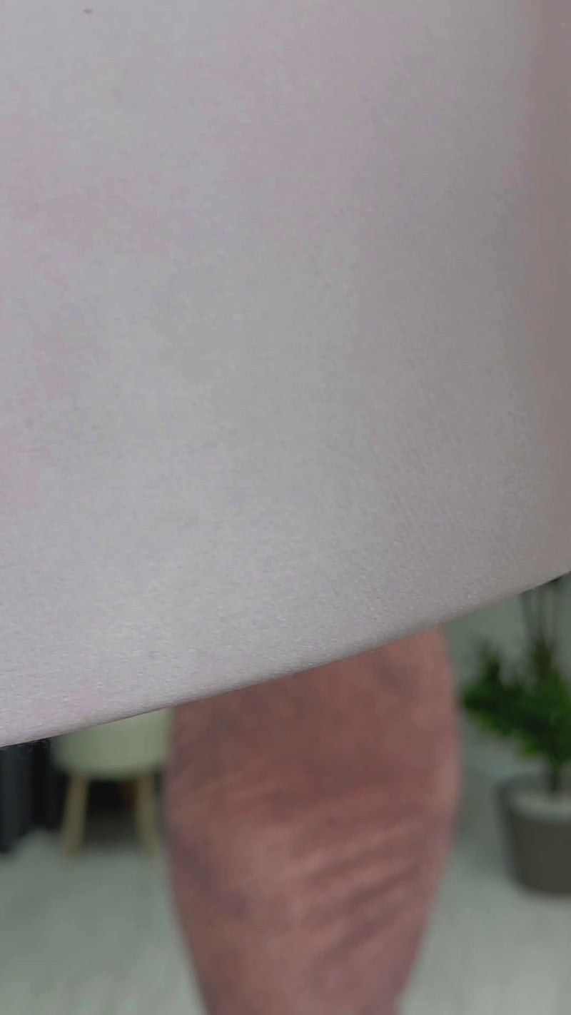 Pudra Kare Yaka Simli Midi Kalem Abiye Elbise Yeni Desen