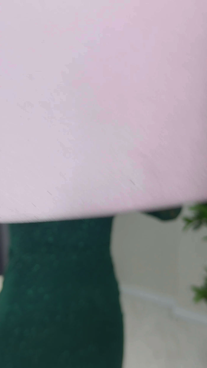 Zümrüt Yeşili Kare Yaka Simli Midi Kalem Yeni Desen Abiye Elbise