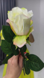 Sarı Madonna Carmen Fırfır Yaka Büyük Beden Şifon Elbise

