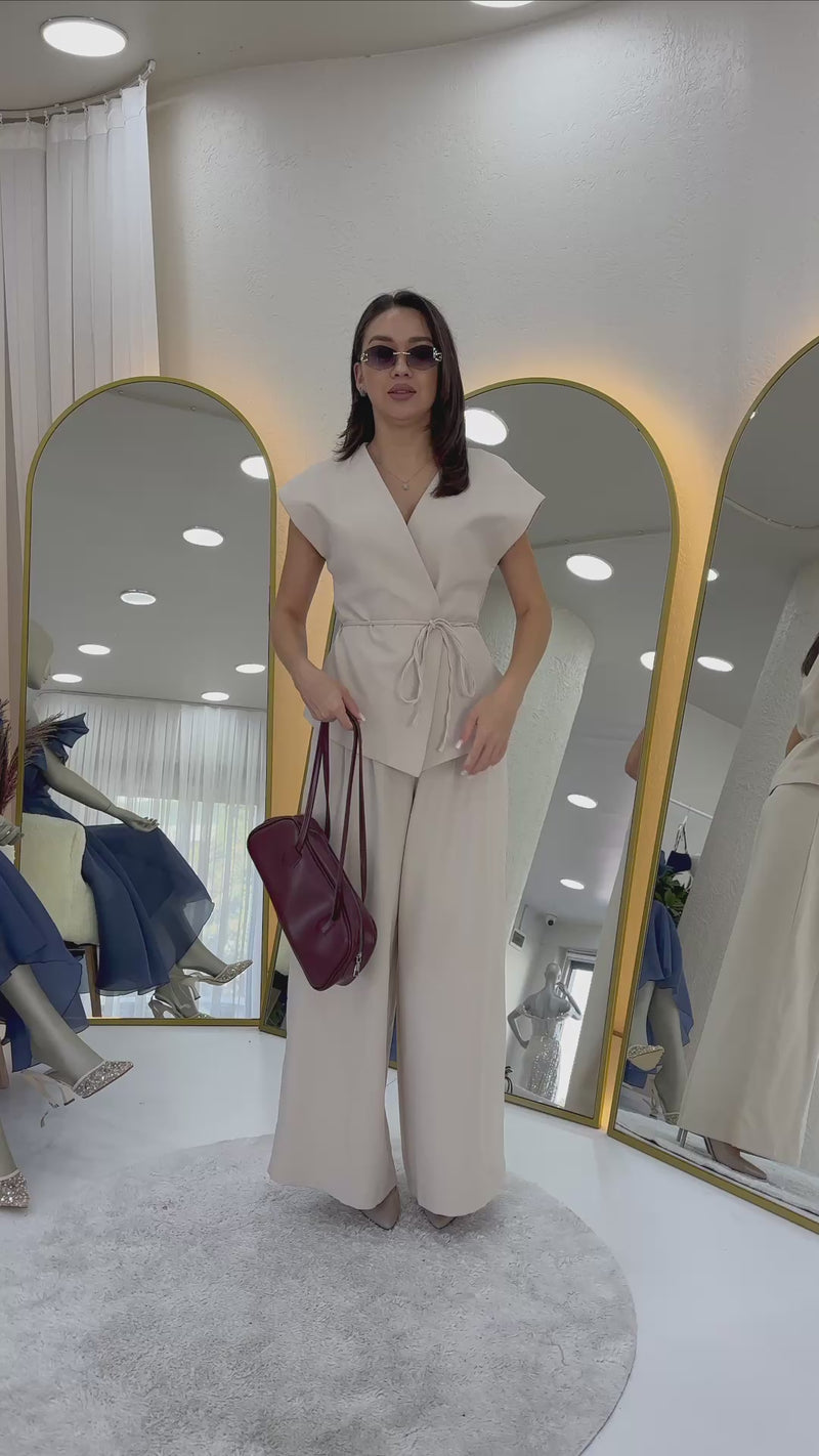 Bol Paça Dökümlü Bağlama